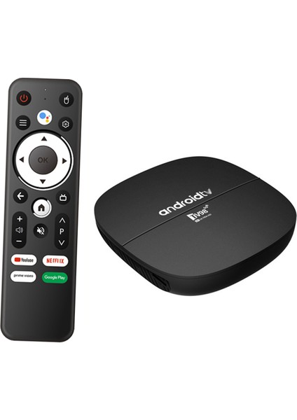 2.4g 5g Wifi Bt4.0 Tv Kutusu 4K Android 13 Set Üstü Kutu Abd Tak (Yurt Dışından)