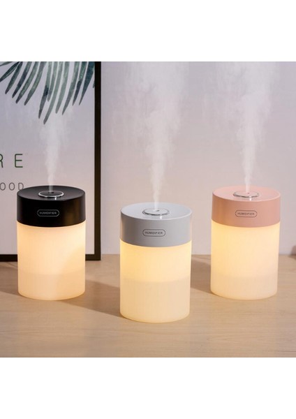 Ev Nemlendirici Sessiz USB Küçük Mini, Atmosfer Işığı, Pembe (Yurt Dışından) modelleri