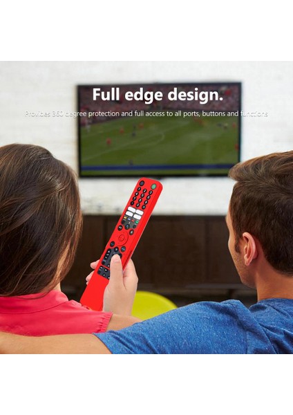 Smart Tv Kumandası Konsol Silikon Kapak (Siyah) (Yurt Dışından)