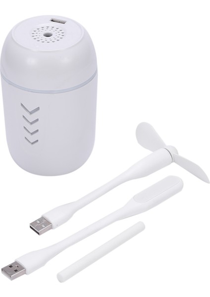 Hava Nemlendirici 200ML Ulasonic LED Gece Işıklı ve Beyaz Fanlı (Yurt Dışından) fırsatları