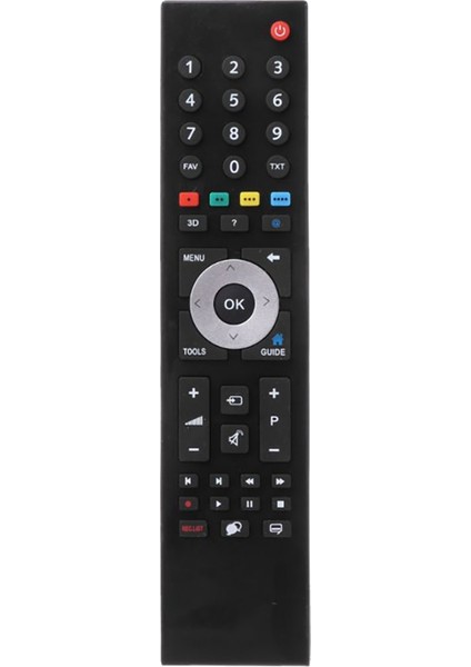 Akıllı Tv Için Yedek Uzaktan Kumanda TP7187R Siyah (Yurt Dışından)