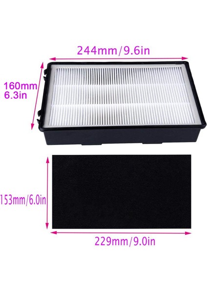 HAPF600D, HAP615, HAP625, HAP650 Için Hepa Filtre Değişimi (Yurt Dışından) fiyatları