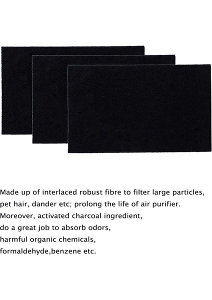 HAPF600D, HAP615, HAP625, HAP650 Için Hepa Filtre Değişimi (Yurt Dışından) modelleri