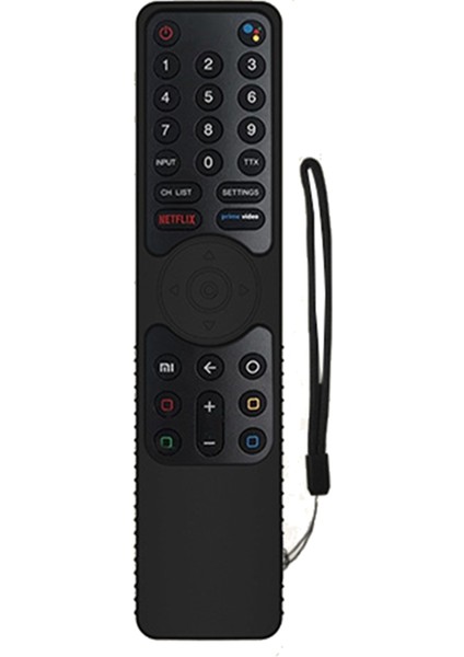 Smart Tv 4s Uzaktan Kumanda Kapağı Için Silikon Kılıf, Siyah (Yurt Dışından)