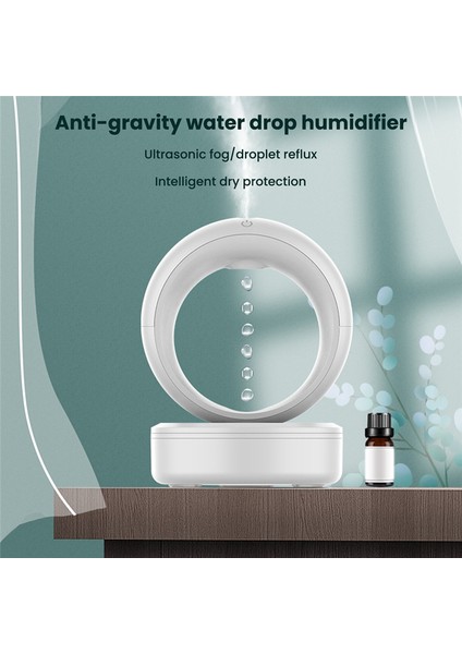Yerçekimi Önleyici Ters Su Damlacıkları Yüksek Buğu Hacmi Sessiz Nemlendirici (Yurt Dışından) fırsatları