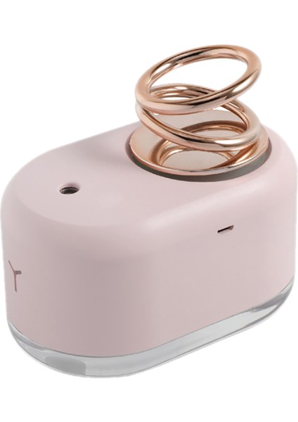 300ML Mini Hava Nemlendirici USB Aromaterapi Difüzör-Pembe (Yurt Dışından)