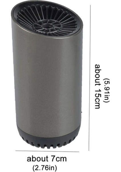 12V 150W Elektrikli Isıtıcı Hava Temizleme Cihazı Buğu Çözücü 2'si 1 Arada Braketsiz (Yurt Dışından)
