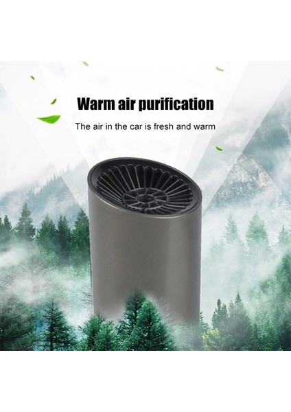 12V 150W Elektrikli Isıtıcı Hava Temizleme Cihazı Buğu Çözücü 2'si 1 Arada Braketsiz (Yurt Dışından)