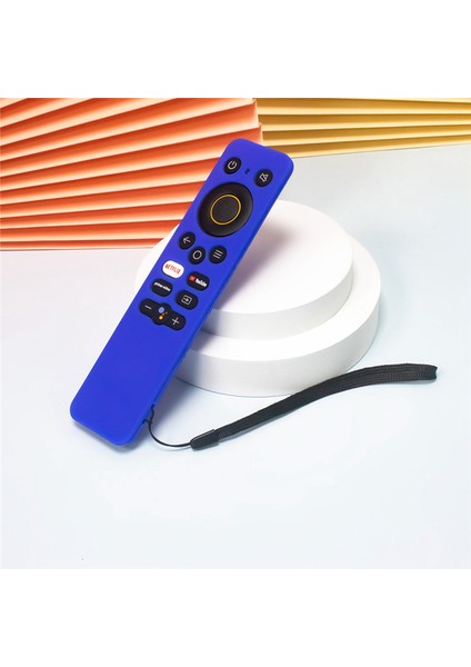 32/43 Inç Tv Stick Için Uzaktan Kumanda Kutusu Parlak Mavi (Yurt Dışından)