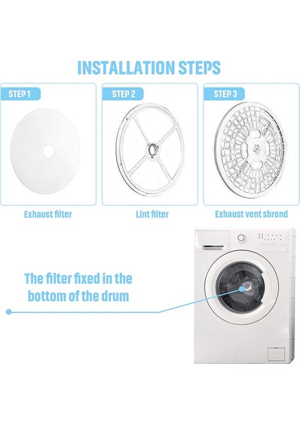 Üniversal Kumaş Kurutucu Egzoz Filtreleri, Şef Için (20 Adet) (Yurt Dışından) indirimleri