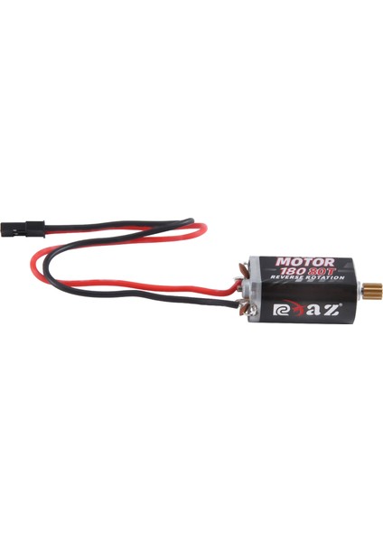 Paslanmaz Çelik Pinyonlu 180 Fırçalı Motor, 80T (Yurt Dışından)