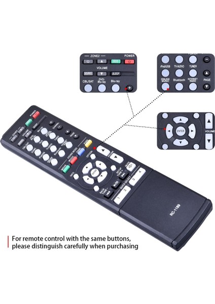 Av Alıcısı AVR-S700W Için Remote Conol RC-1189 Yedek (Yurt Dışından)