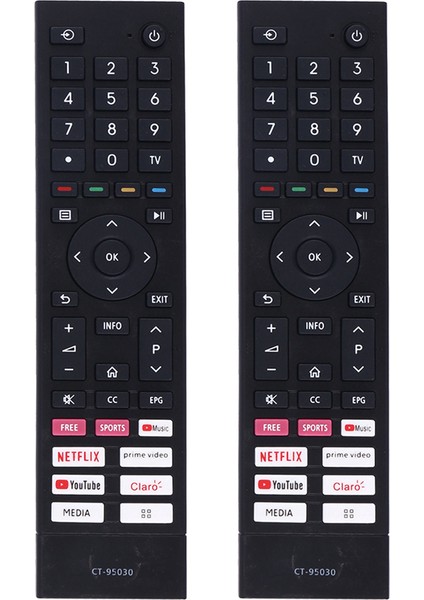 Akıllı Tv Aksesuarları Için Uzaktan Kumandanın Değiştirilmesi CT-95030 (Yurt Dışından)