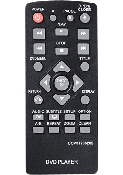 DP132NU DP132 Için Lg DVD Oynatıcı COV31736202 Için Uzaktan Kumanda (Yurt Dışından) modelleri