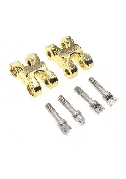 2 Adet Metal Tampon D-Ring Vinç Çekme Kancası Kanat Kancası 1/10 Rc,4 (Yurt Dışından)