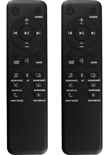 Bar/2.1/3.1/5.1 2.1 Sound Bar, Bar 3.1 Için Uzaktan Kumanda Değiştirme (Yurt Dışından)