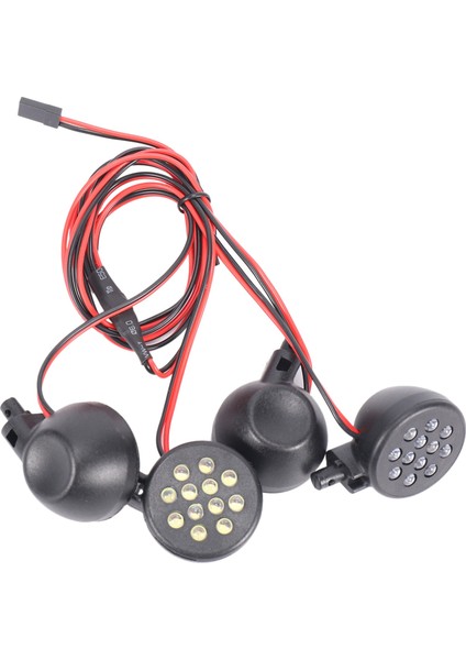 1/5 Baja Rovan Motor 5b Rc Araba Için 4 LED Işık Alıcı Kiti (Yurt Dışından)