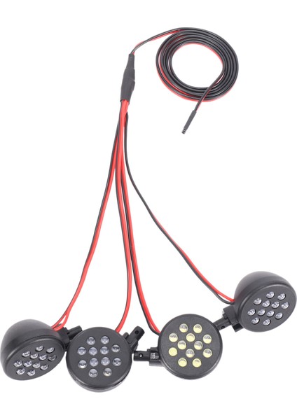 1/5 Baja Rovan Motor 5b Rc Araba Için 4 LED Işık Alıcı Kiti (Yurt Dışından) fırsatları