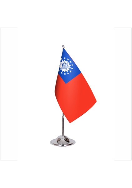 Birmanya Tekli Masa Bayrağı