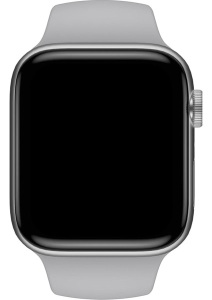 Apple Watch Seri 1/2/3/4/5/6/7/8/se/ultra 38MM 40MM 41MM Kordon Kayış Bileklik Klasik Silikon Gri fiyatları