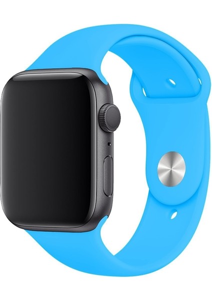 Apple Watch Seri 1/2/3/4/5/6/7/8/se/ultra 42MM 44MM 45MM 49MM Kordon Kayış Bileklik Klasik Silikon Mavi fiyatları