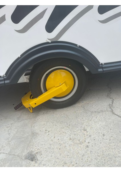 Obittakaravan Tekerlek Kilidi/çift Kilit Mekanizmalı
