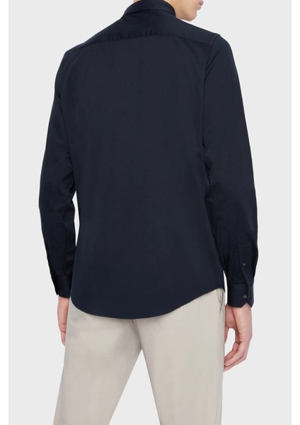 Streç Pamuklu Slim Fit Gömlek Erkek Gömlek 8nzcbd ZN10Z 1510