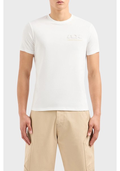 Pamuklu Regular Fit Bisiklet Yaka T Shirt Erkek T Shirt 3dztag ZJ9TZ 1116