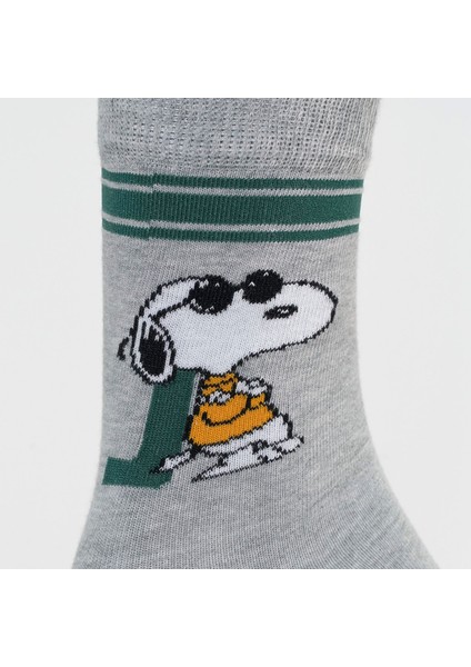 Snoopy Lisanslı Çocuk Çorap