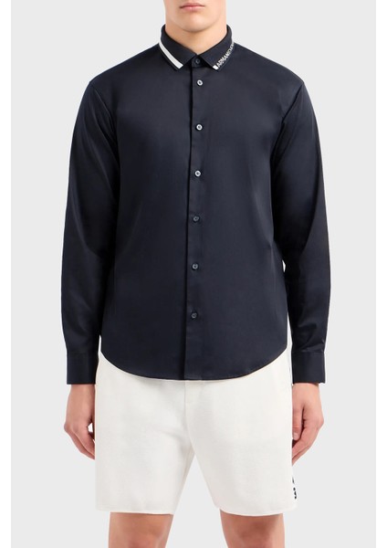 Pamuklu Regular Fit Poplin Gömlek Erkek Gömlek 3dzcl6 ZN10Z 1583