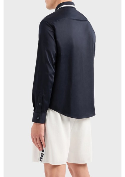Pamuklu Regular Fit Poplin Gömlek Erkek Gömlek 3dzcl6 ZN10Z 1583