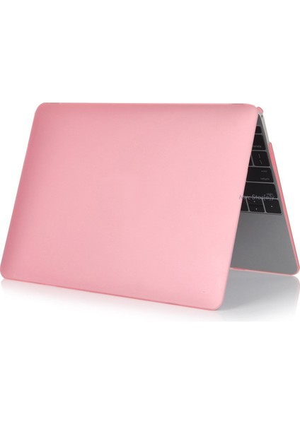 Macbook Air M2-M3 Kılıf 13.6 inç Mat Flu Kılıf (TouchID'li Air M2-M3) A2681 A3113 ile Uyumlu