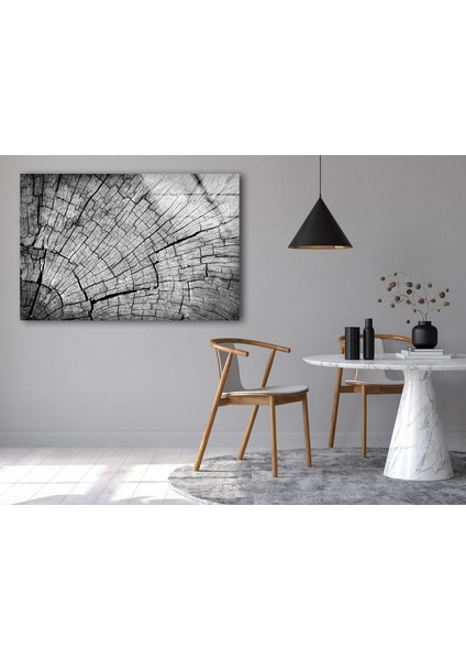 Ağaç Gövdesi Temperli Cam Duvar Tablosu indirimleri