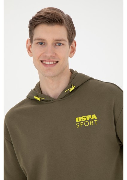 U.S. Polo Assn. Erkek Haki Sweatshirt 50270827-VR027