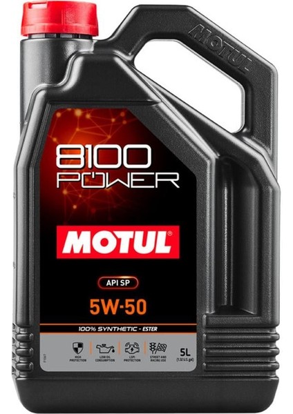 8100 Power 5W50 5lt