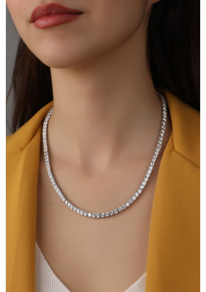 Pirinç Döküm Su Yolu Kolye Dönme Yapmaz Kutu Kilitli 4mm