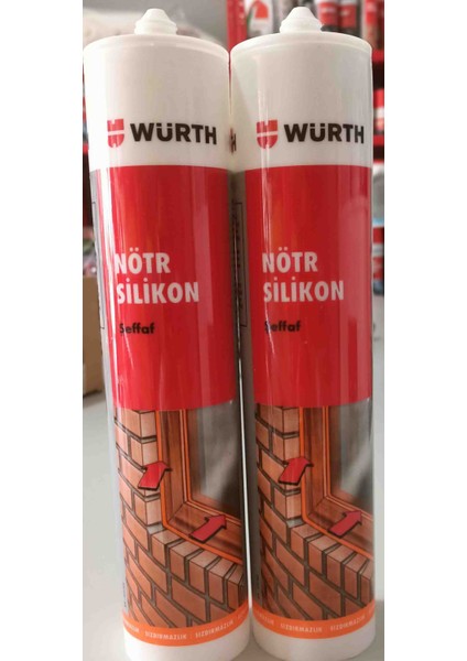 Wurth Nötr Silikon Seffaf 310 ml