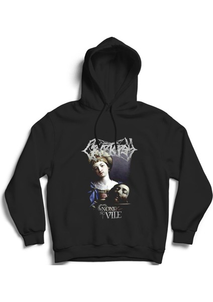 Cryptopsy, None So Vile, Rock Metal Müzik Grubu Kapüşonlu Sweatshirt Hoodie