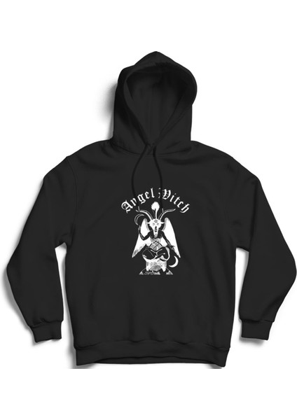 Angel Witch, Rock Metal Kapüşonlu Sweatshirt Hoodie