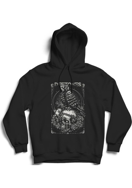 Deftones, Owl, Rock Metal Müzik Kapüşonlu Sweatshirt Hoodie