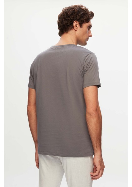 Slim Fit Taş Beli Lastikli Bağcıklı Fermuarlı Likralı Rahat Jogger Pantolon 2HC03ORTJGR01