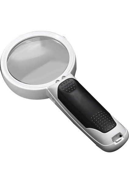 El Tipi Optik Büyüteç LED Işıklı El Tipi Okuma Büyüteci 20 Kez (Yurt Dışından)