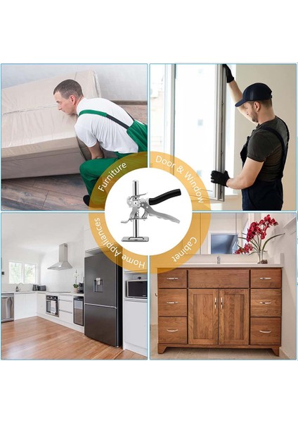 gr El Kaldırma Aracı Emek Tasarrufu Sağlayan Kol Jack Kapı Paneli Alçıpan Kaldırma Dolabı Kurulu Kaldırıcı Fayans Yükseklik Ayarlayıcı (Yurt Dışından) indirimleri