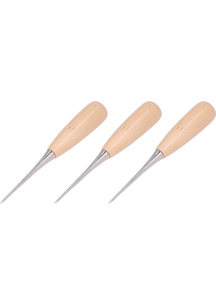 3x Deri Bız Çam Ahşap Alet Çelik Delik Oluşturucu Bız Punch Sdı (Yurt Dışından) indirimleri