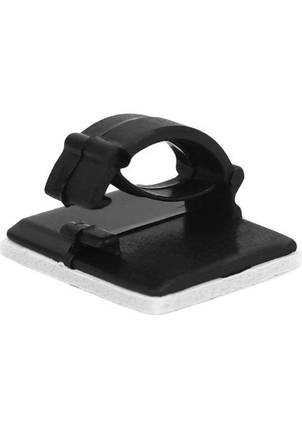 100 Adet Kendinden Yapışkanlı Kablo Kelepçesi Plastik Dikdörtgen Kablo Klipsleri Kablo Bağı Hızlı Bağlama Kablo Tel Yönetim Tutucu (Yurt Dışından) fırsatları