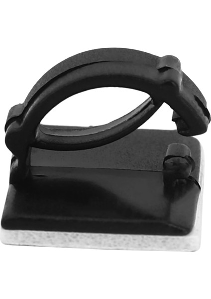 100 Adet Kendinden Yapışkanlı Kablo Kelepçesi Plastik Dikdörtgen Kablo Klipsleri Kablo Bağı Hızlı Bağlama Kablo Tel Yönetim Tutucu (Yurt Dışından) indirimleri