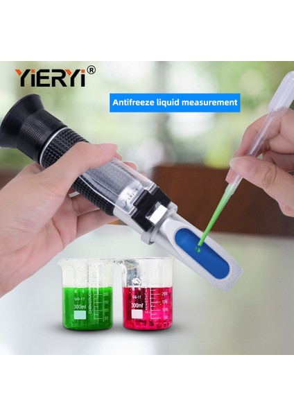 Yieryi El Test Cihazı Aracı 4 In 1 Motor Sıvı Glikol Antifriz Donma Noktası Araba Aküsü Refraktometre Antifriz Test Cihazı (Yurt Dışından) modelleri