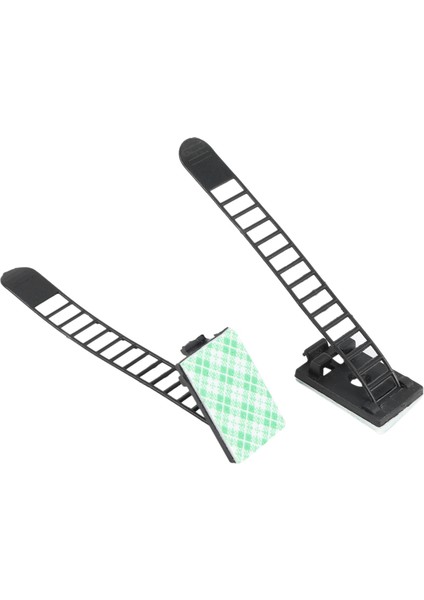 100 Adet 2 Boyutları Ayarlanabilir Kendinden Yapışkanlı Naylon Kablo Askıları Kablo Bağları Kablo Kelepçesi Tel Yönetimi Için, Büyük ve Küçük (Yurt Dışından) modelleri