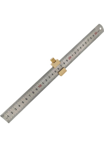 Çelik Cetvel Konumlandırma Bloğu Brangle Plotter Çizgi Işaretleme Göstergesi (Yurt Dışından)