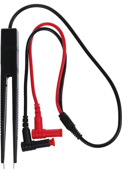 Smd Çip Testi Klip Ölçer Kurşun Probu Multimetre Cımbız Kapasitör Direnci (Yurt Dışından)